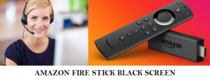 amazon fire stick black screen